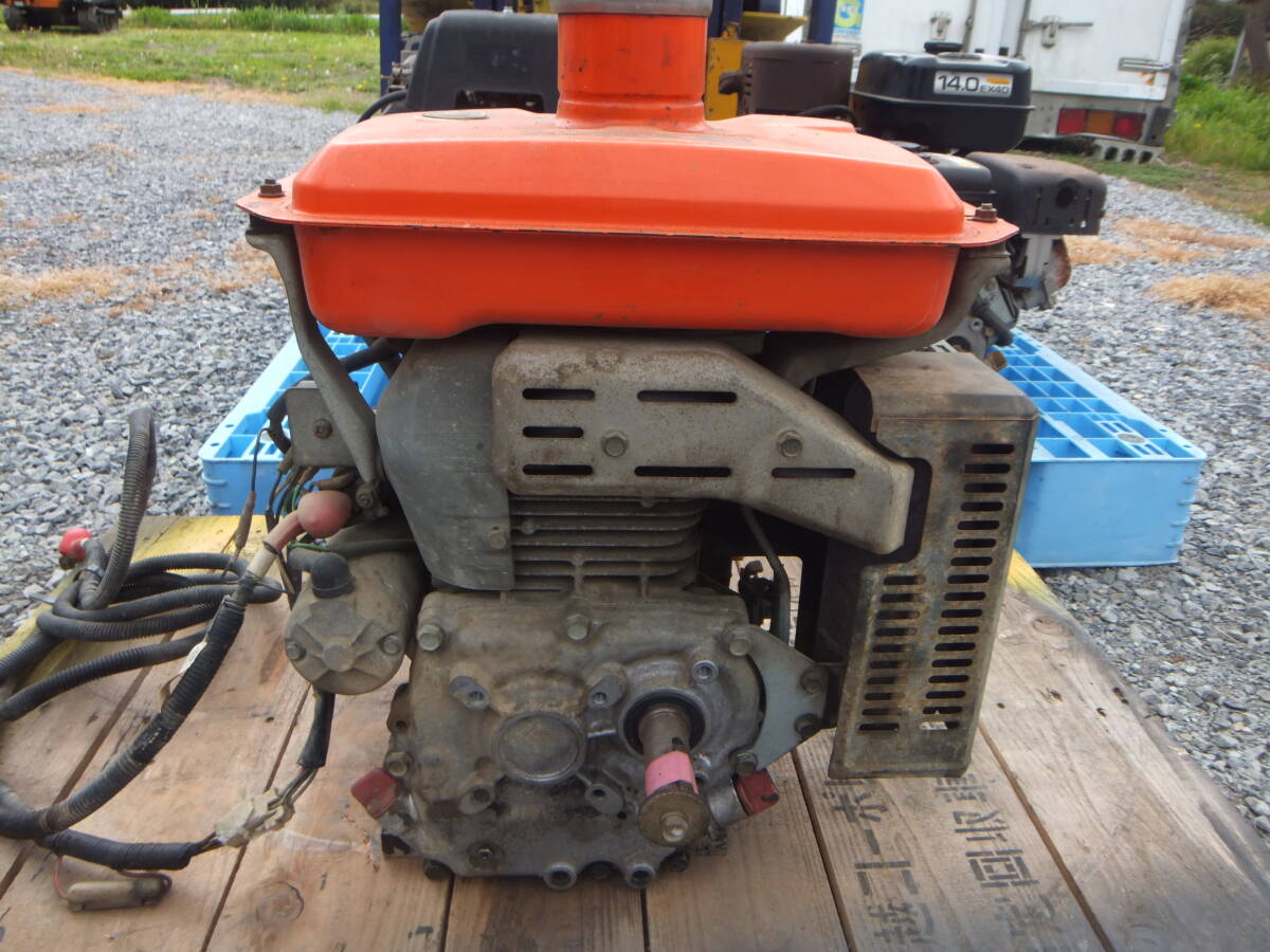 クボタ ガソリンエンジン GH250-GCL-SY 8.5馬力 セル付 実働の画像3
