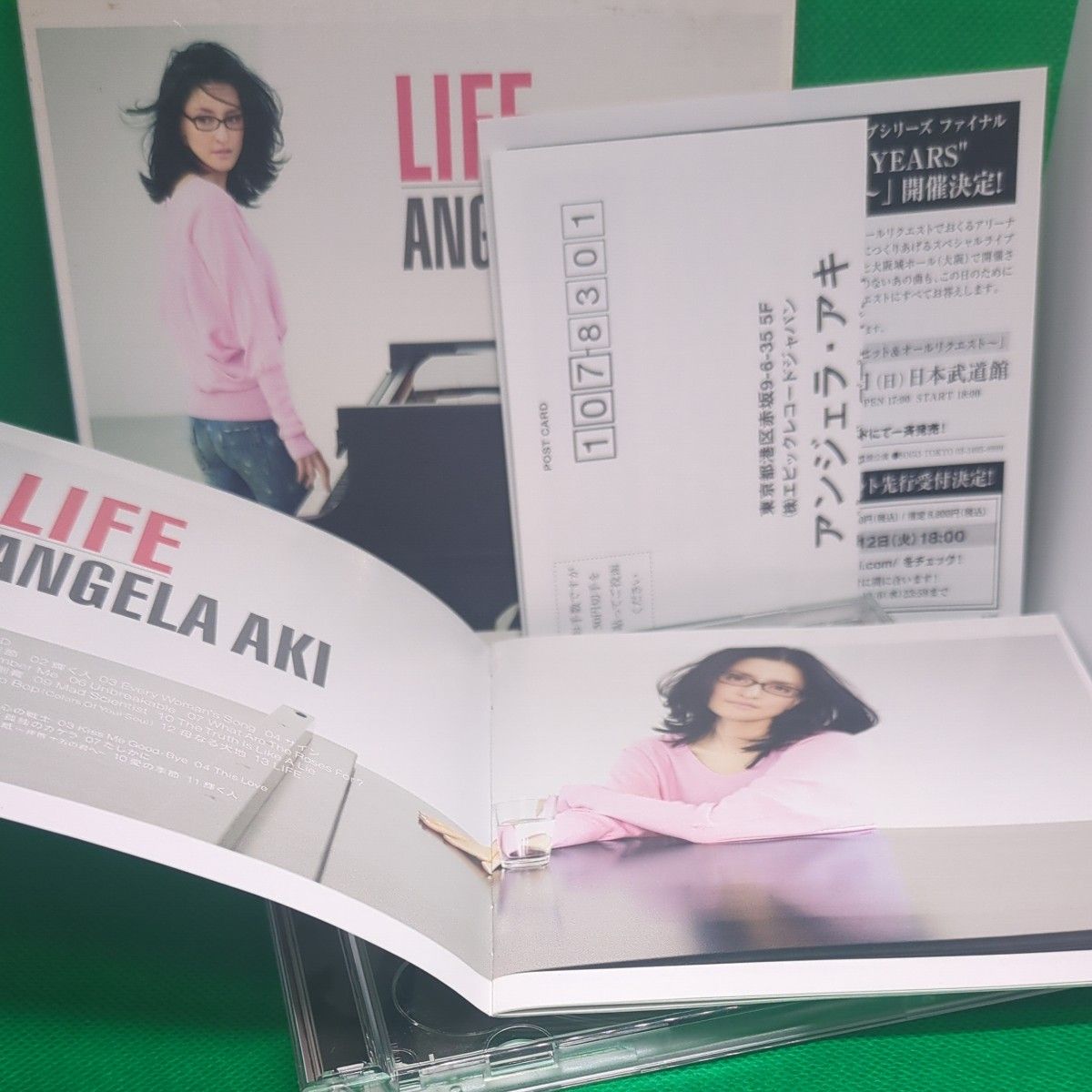  アンジェラ・アキ【CD】 LIFE (初回生産限定盤) (DVD付)　ANGELA　AKI