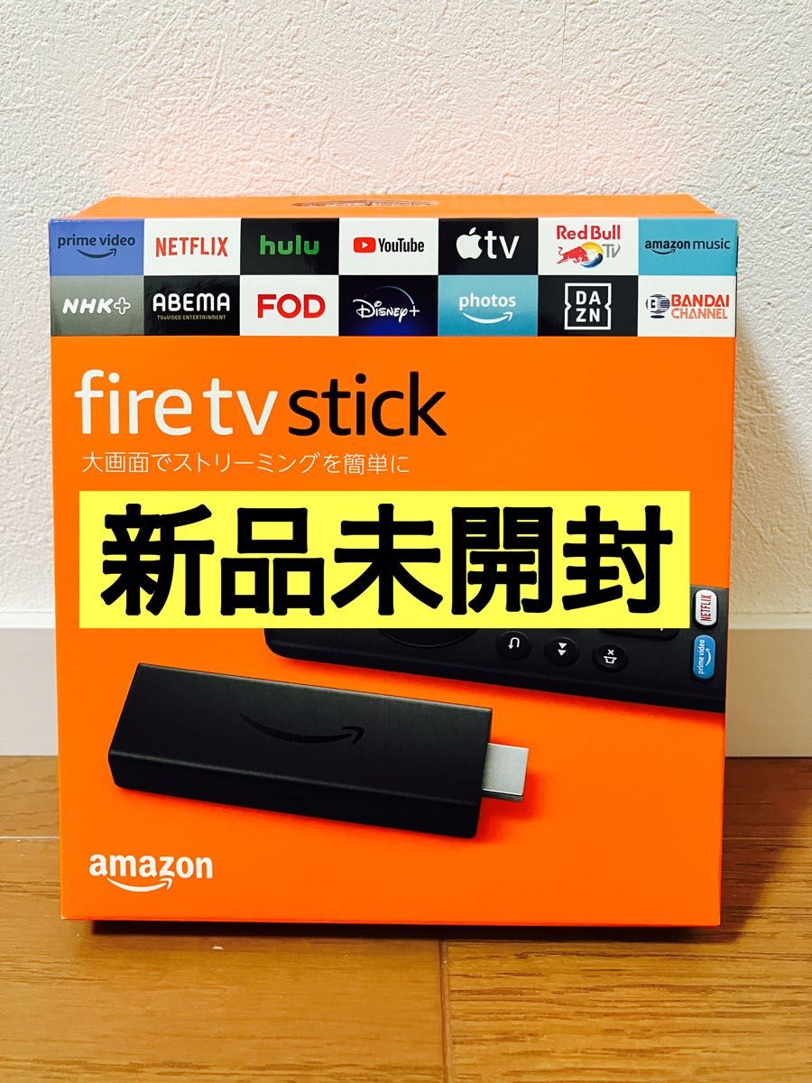 【新品】Amazon fire tv stick 第3世代ファイヤースティック Alexa対応音声認識リモコン ストリーミング7