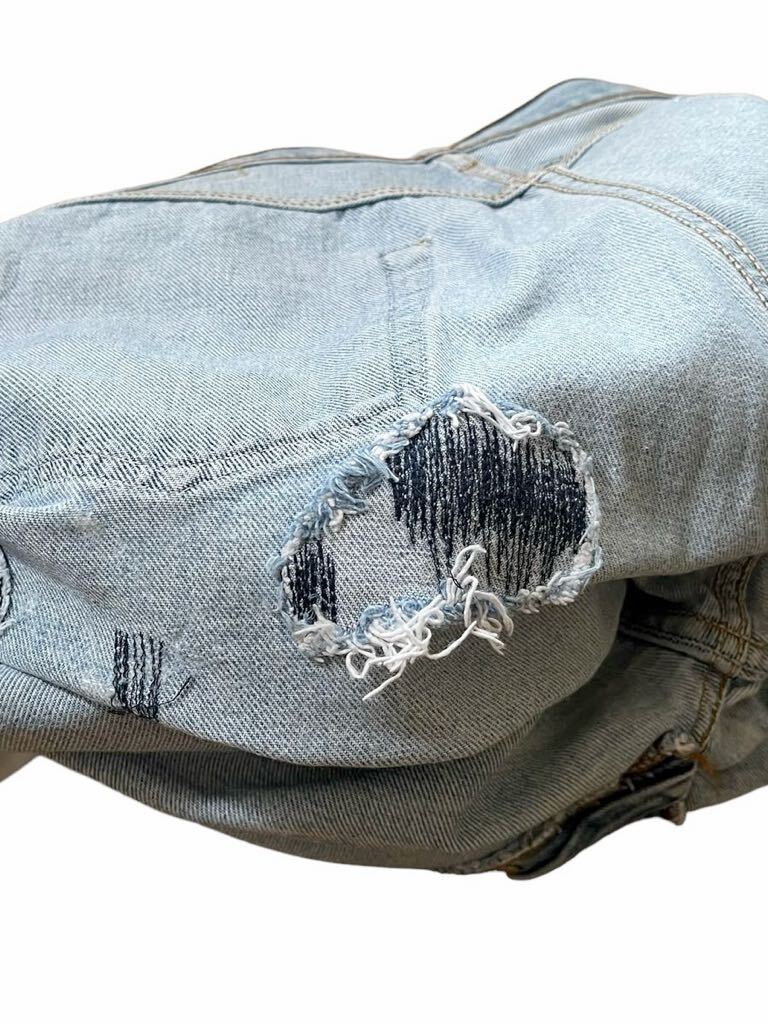 ●●vintage ユーロ Levi's リーバイス 501 カットオフ w34（w84l30）●●_画像9