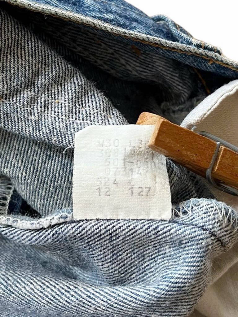 ●●vintage 87年 us製 Levi's リーバイス 501カットオフ w30（w70l18.5）ハチマル●●_画像7