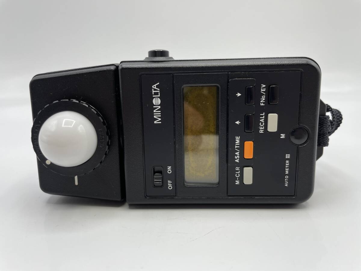 MINOLTA / ミノルタ AUTO METER III / 露出計【SK013】_画像2