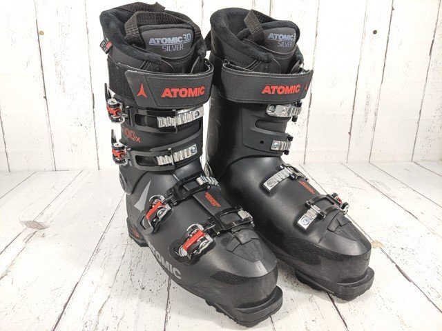 [3yt129] лыжи ботинки ATOMIC атомный HAWX 100x PRIME[20-21] черный размер :29.5cm 335mm*b56