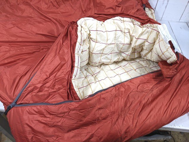8og605/ sleeping bag #snow peak Snow Peak separate sleeping bag off ton wide LX [ under limit temperature 3 times ] BD-104[P89]
