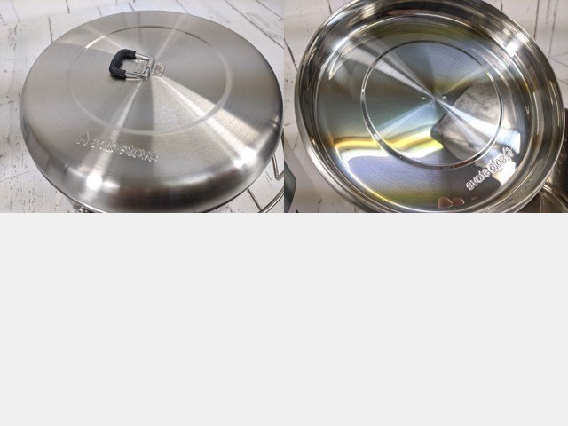 【1yt032】アウトドア キャンプ用品 solo stove ソロストーブ POT 4000 クッカー◆S38_画像3