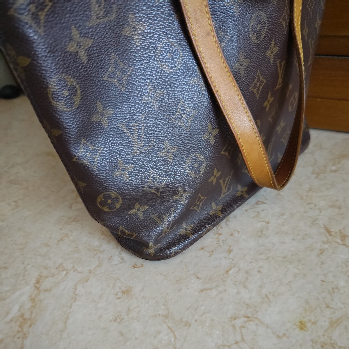 モノグラム ルイヴィトン トートバッグ LOUIS VUITTON　ヴァヴァン_画像4