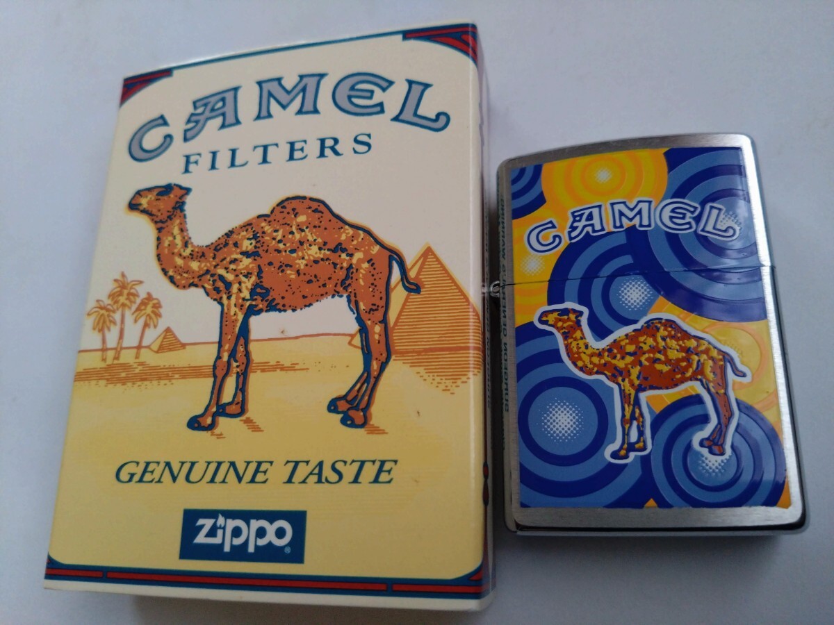 タバコ銘柄　CAMEL キャメル　１９９９年製ZIPPO 未使用品ジッポーです_画像1