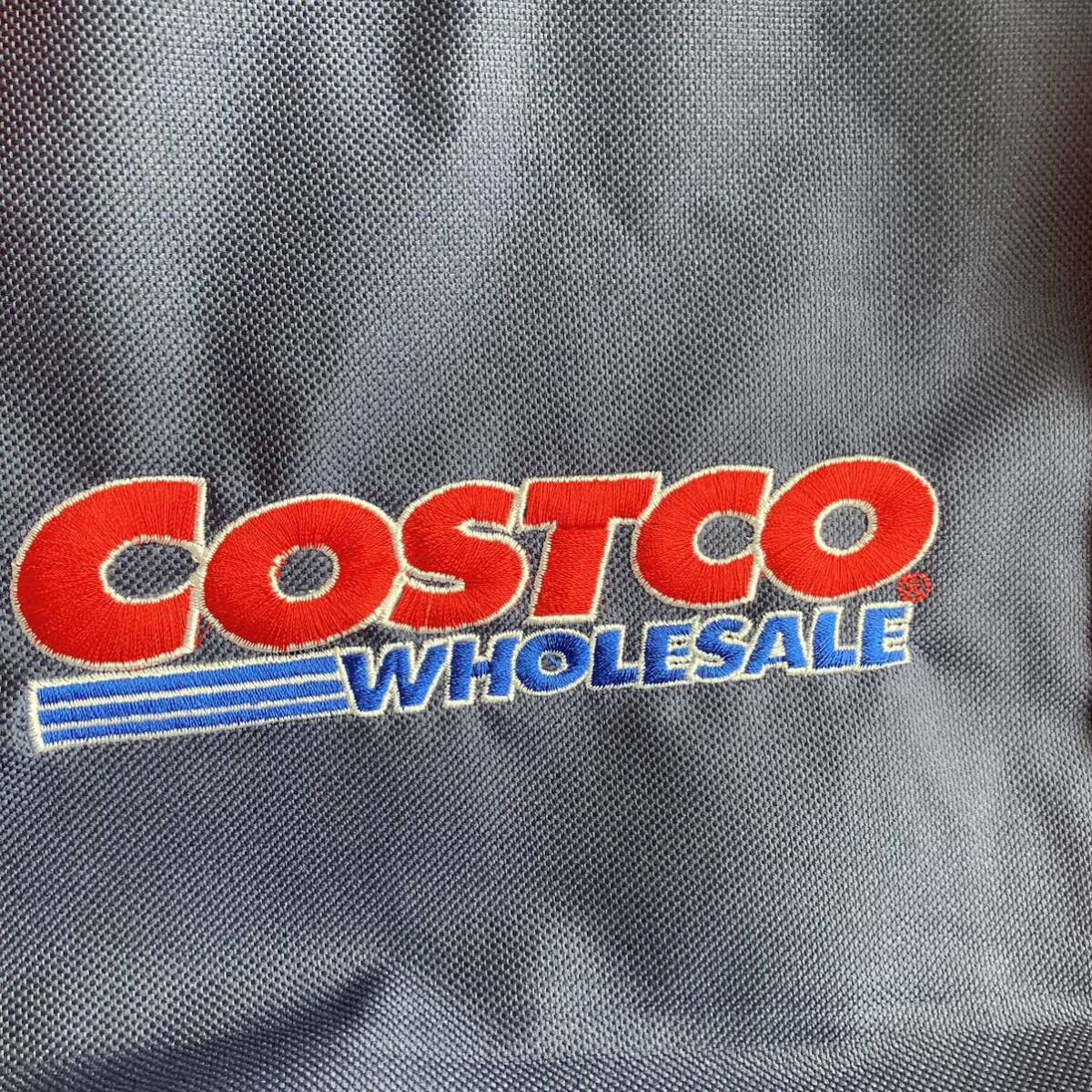 TA■ COSTCO コストコ 保冷バッグ クーラーバッグ 青 赤 買い物袋 レッド ブルー ショッピングバック ファスナー付き _画像4