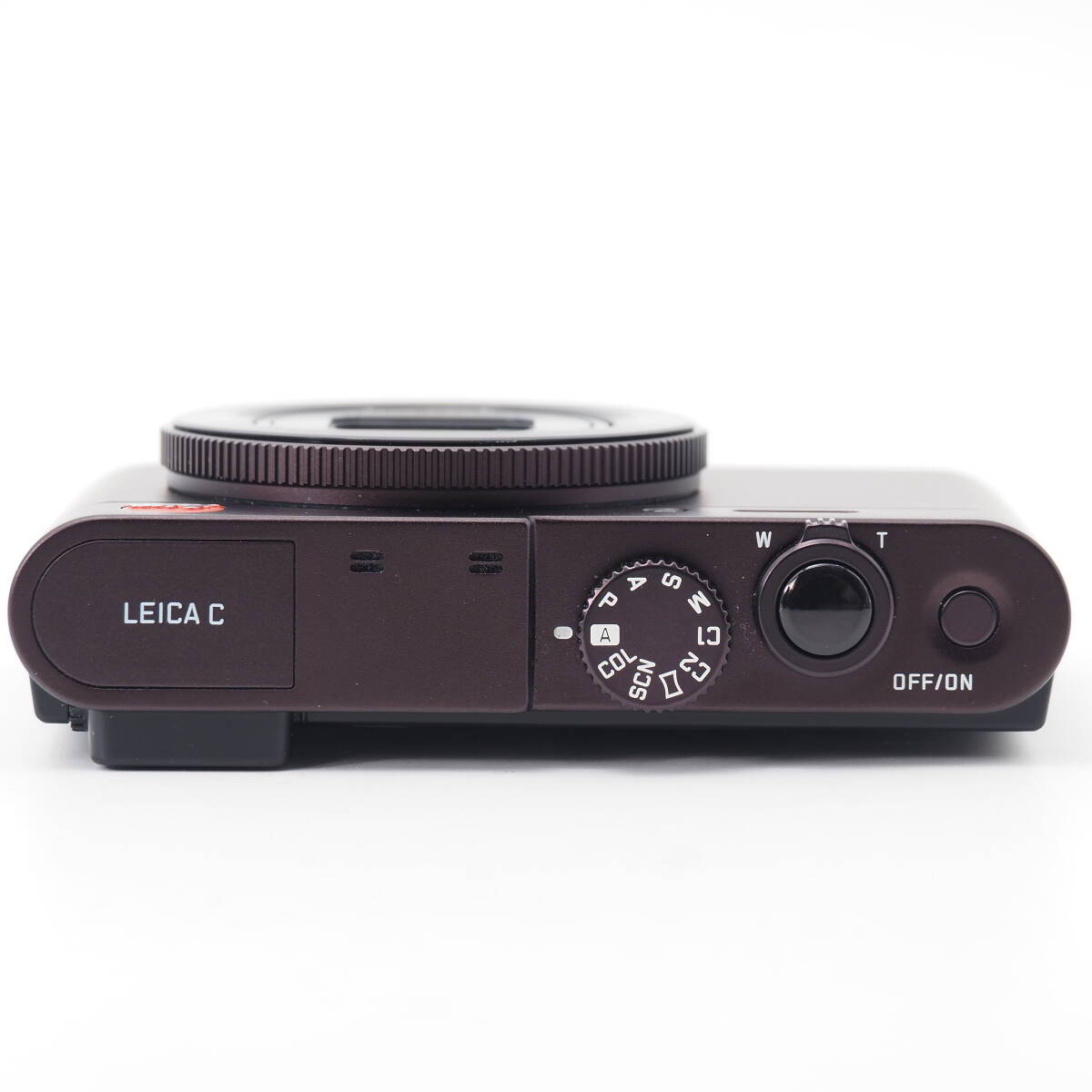 102087☆極上品☆Leica デジタルカメラ ライカC Typ 112 1210万画素 ダークレッド 18489_画像4