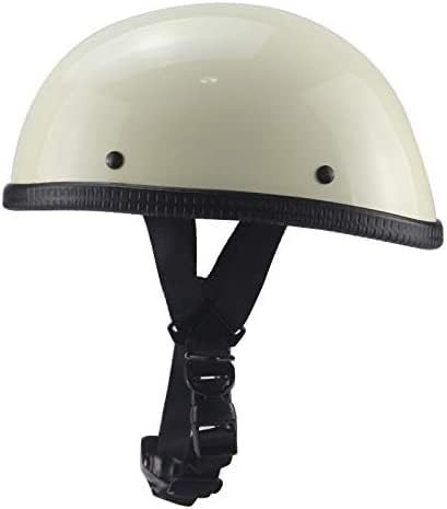 バイク ヘルメット ハーフ 半帽型ヘルメット ハーフヘルメット 半ヘル 原付 ヘルメット バイク用 耐衝撃性 超軽量 男女兼用 サイズ：M_画像1