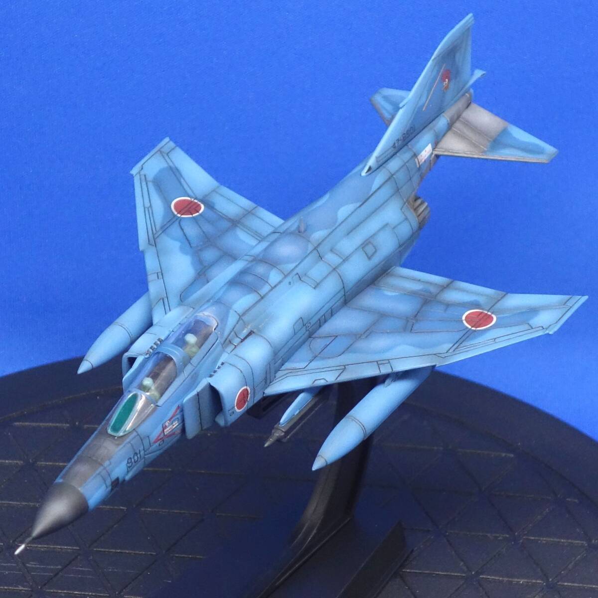 エアファイターコレクション 32号 RF-4E リーコンファントム F-4EJ ファントムⅡ 1/100 リペイント完成品 自衛隊モデル コレクション_画像2