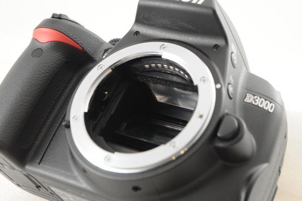 [美品] Nikon ニコン D3000 + AF-S 18-55mm レンズ #1536AB_画像7
