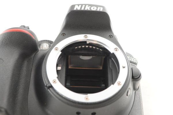 [美品] Nikon ニコン D5300 + AF-S 18-55mm II レンズ #1500A_画像9