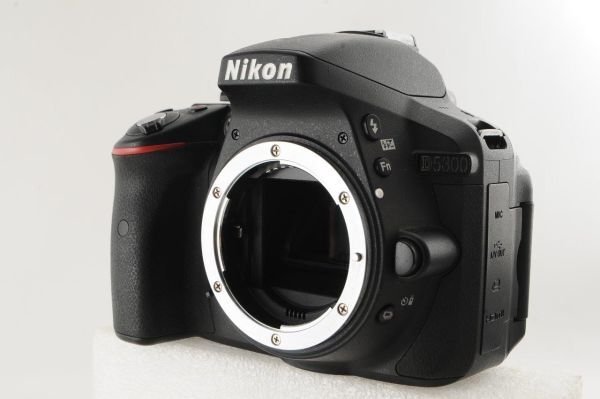 [美品] Nikon ニコン D5300 + AF-S 18-55mm II レンズ #1500A_画像2
