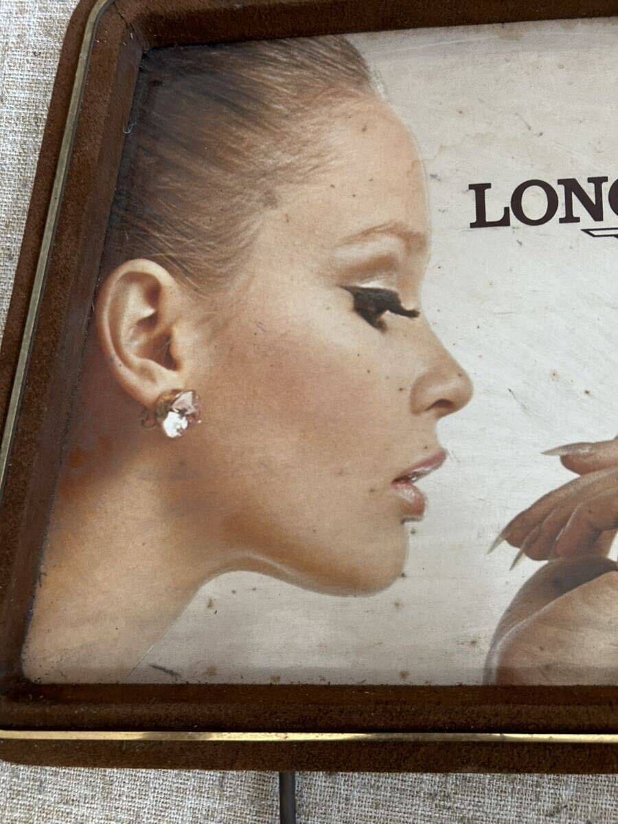 【辰】1970年代 LONGINES オリエント 腕時計ポスターディスプレイ店舗用 看板 非売品２点　○セイコー・昭和レトロ・ホーロー看板A843_画像8
