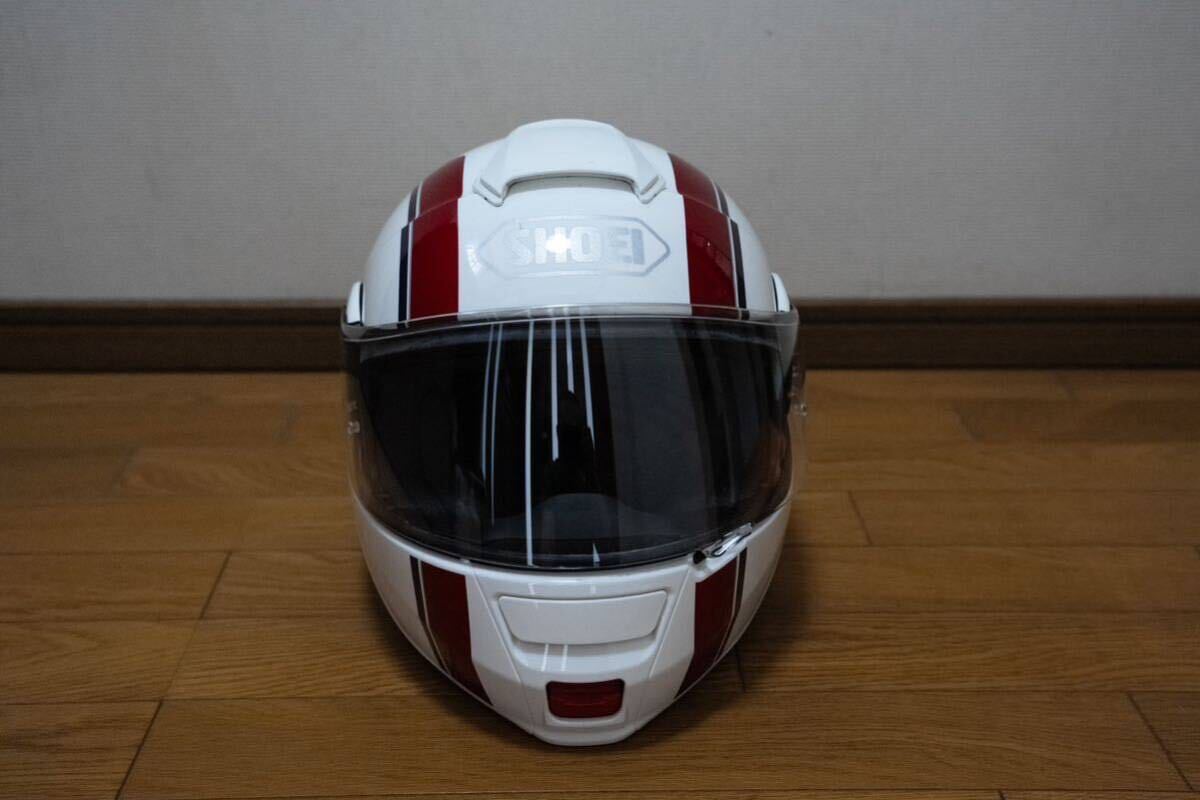 SHOEI ショウエイ システムヘルメット ホンダライディングギア　HONDA ネオテック　NEOTEC レアカラー サイズM_画像2