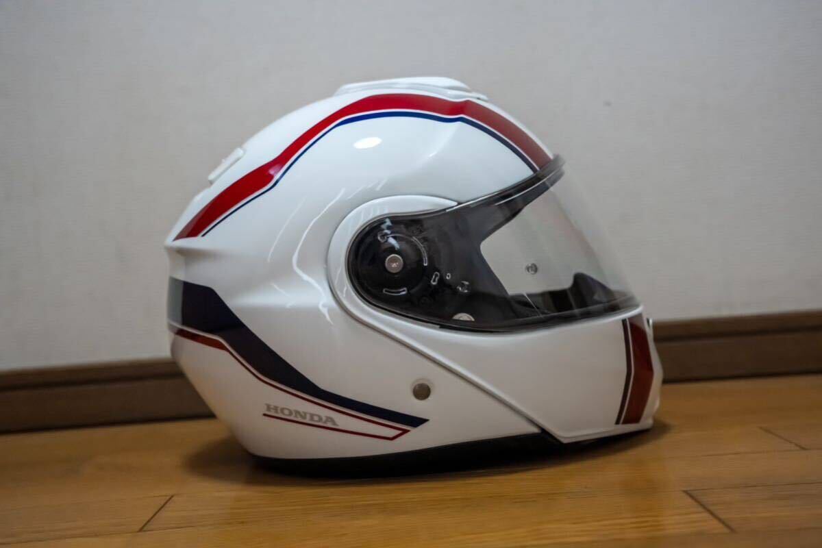 SHOEI ショウエイ システムヘルメット ホンダライディングギア　HONDA ネオテック　NEOTEC レアカラー サイズM_画像5