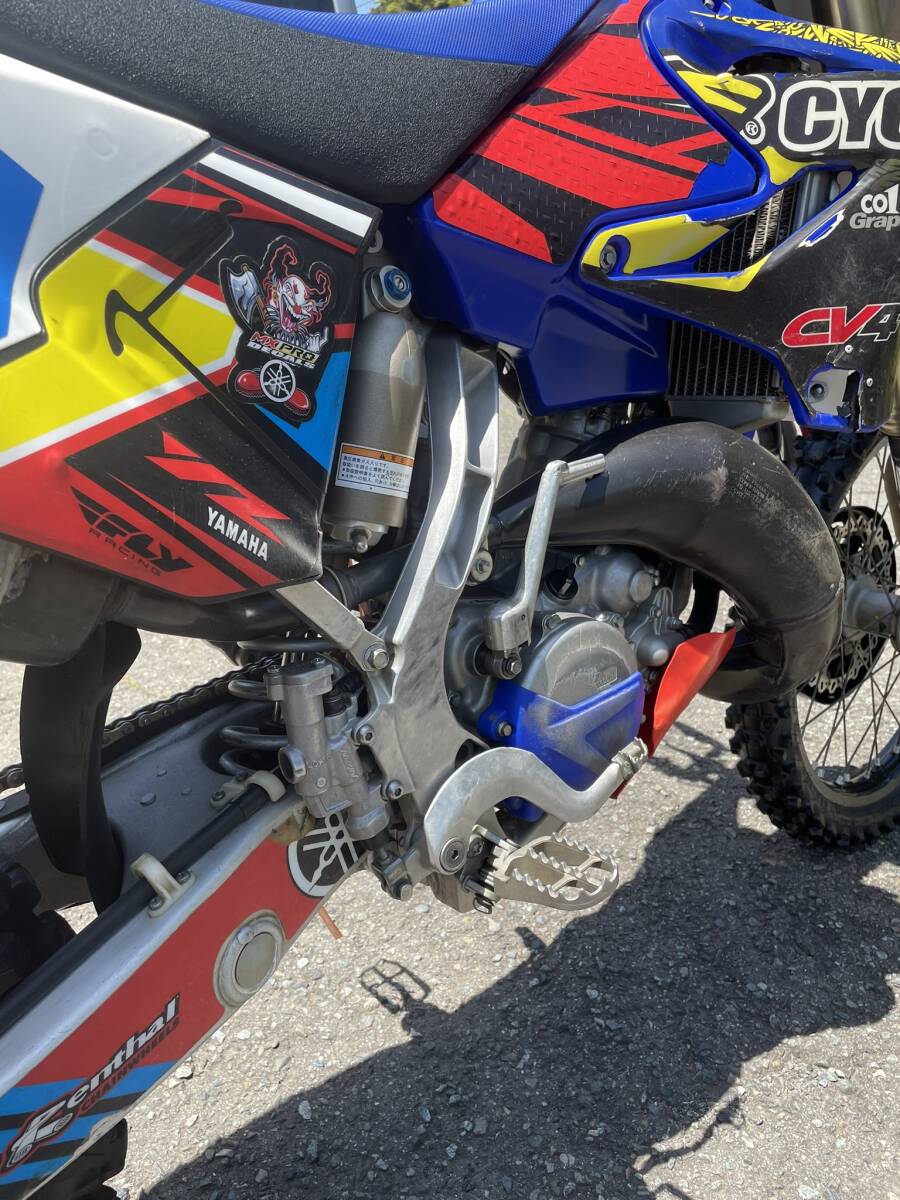 即決 YAMAHA YZ125 17年式 V-Force4R 18インチホイール付属・予備外装他おまけ付き KTM KX CRFの画像7