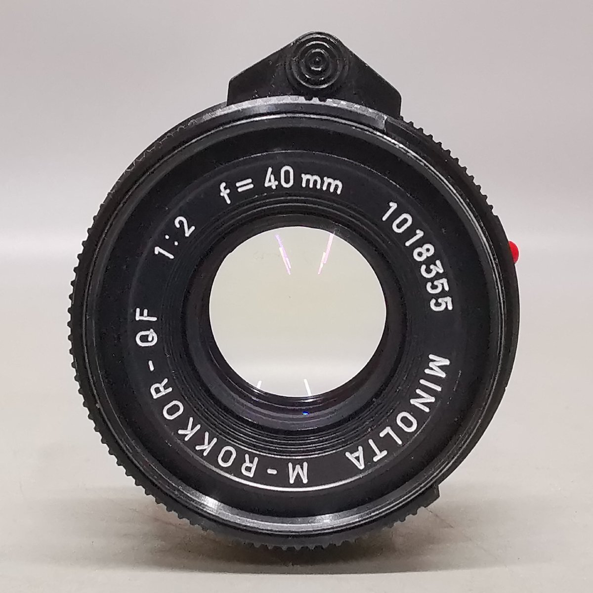 MINOLTA M-ROKKOR-QF 40mm F2 ミノルタ カメラレンズ Z5702の画像2