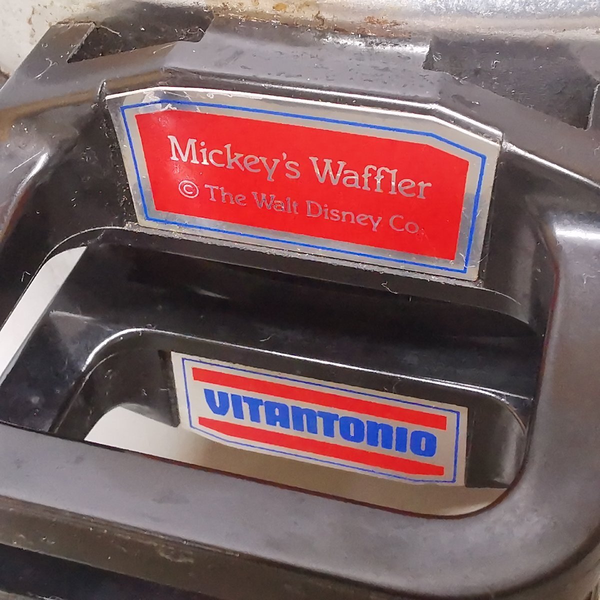 Vitantonio MICKEY'S WAFFLER ビタントニオ ミッキーマウス型 ワッフルメーカー ディズニー 現状品 Z5703_画像5