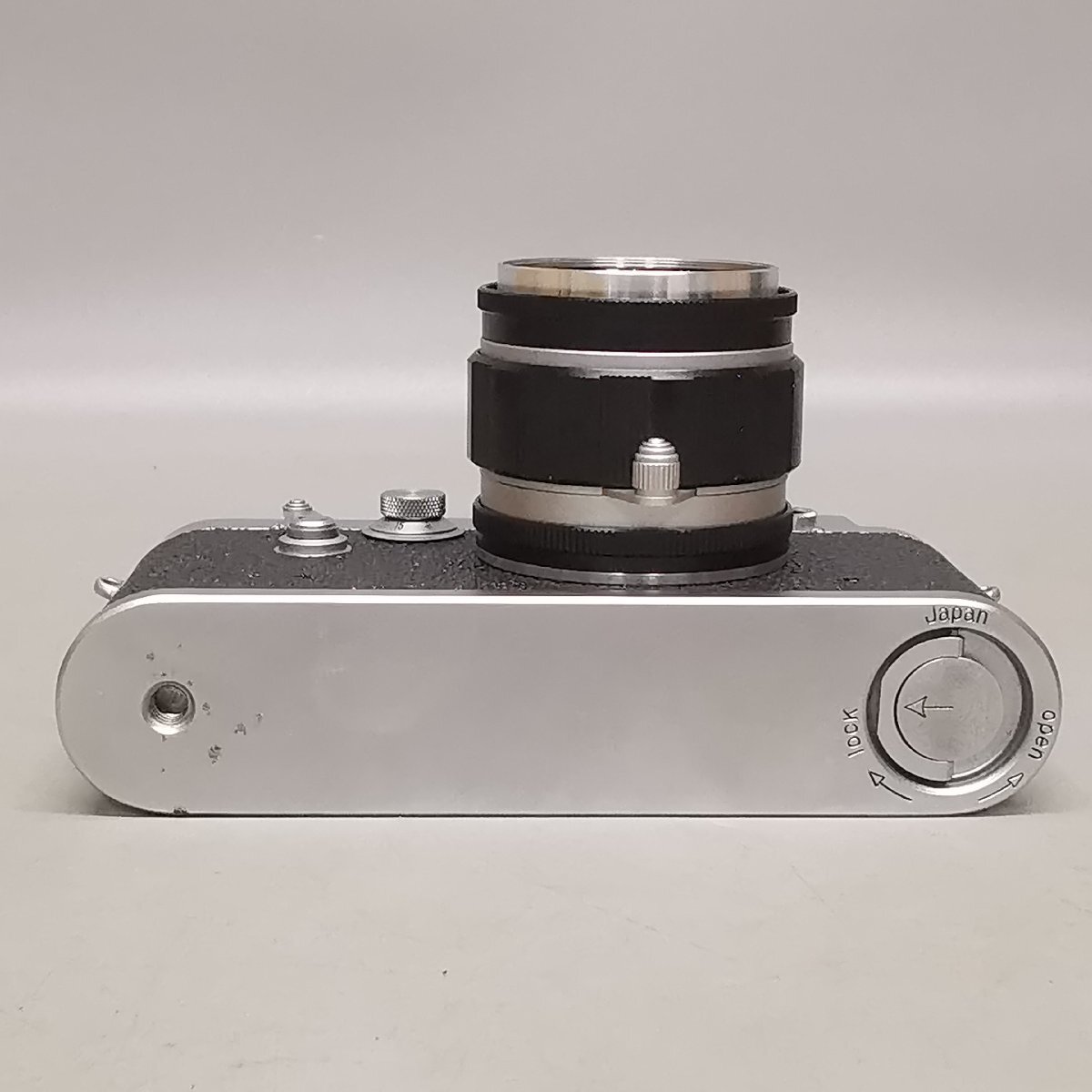 LEOTAX レオタックス FV / Tokyo Kogaku Topcor-S F2 5cm レンジファインダーカメラ ケース付 現状品 Z5678の画像5