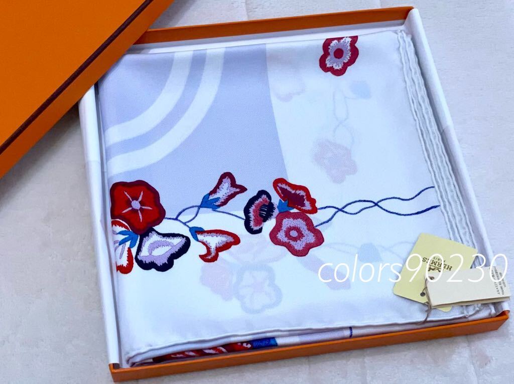 綺麗 新品未使用 エルメス 大判 スカーフ ストール カレ 90 綺麗 新品未使用 エルメス 大判 スカーフ ストール カレ 90