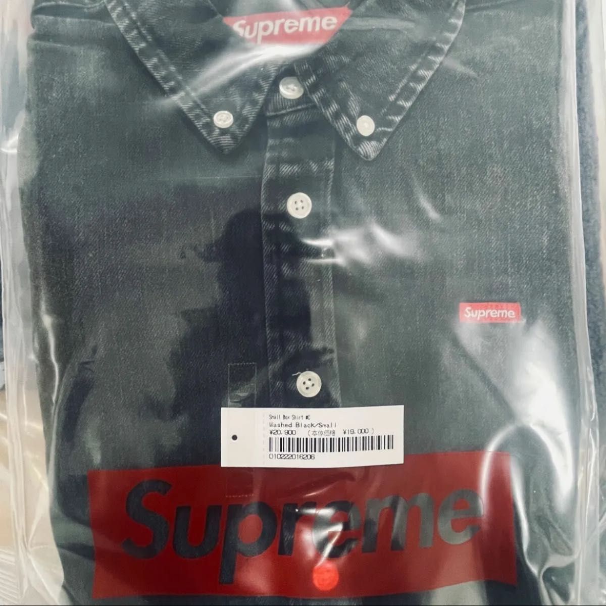 Supreme Small Box Shirt Washed Black デニムシャツ|Yahoo Supreme Small Box Shirt Washed Black デニムシャツ|Yahoo