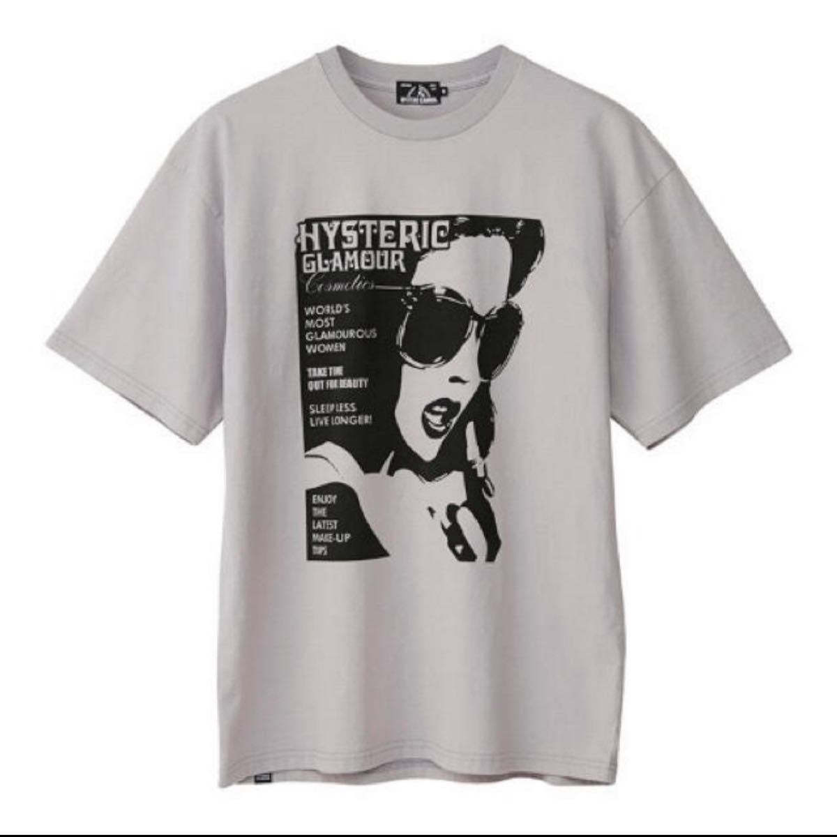 HYSTERIC GLAMOUR HYS COSMETICS Tシャツ　グレー