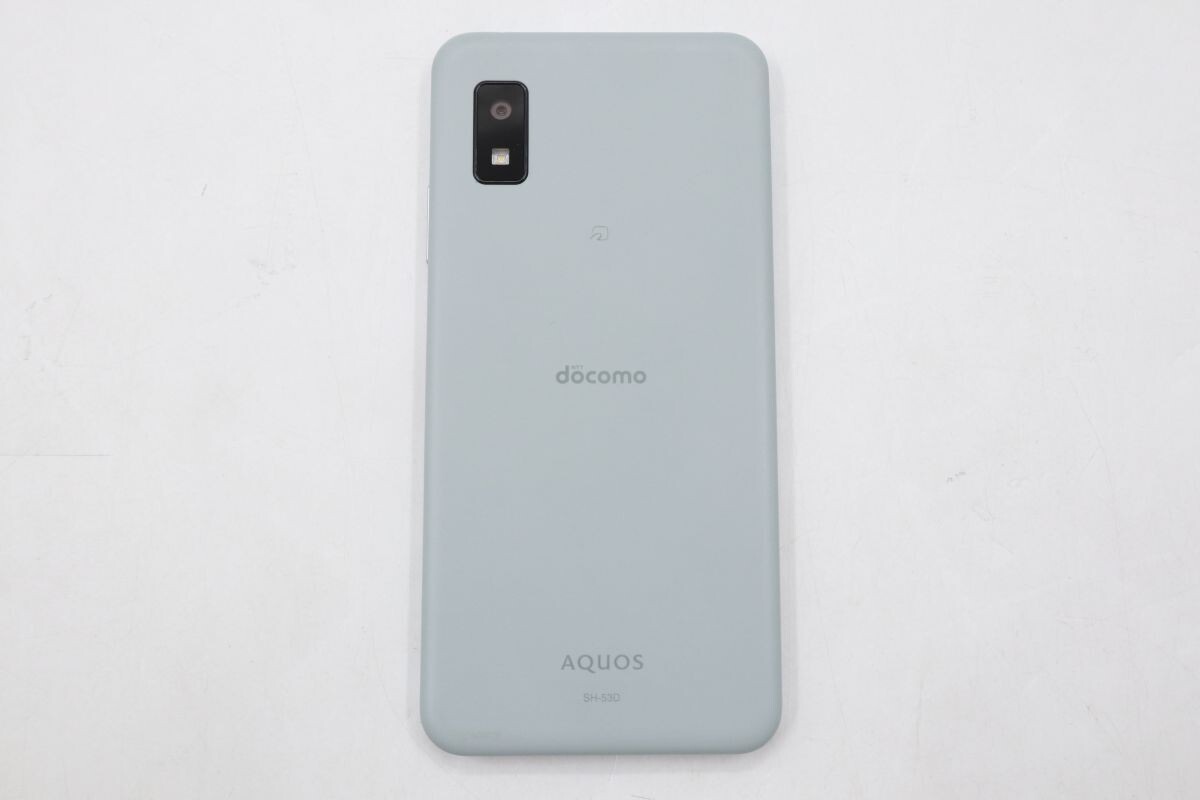 ★☆全額返金保証！最速発送！【SHARP AQUOS wish3 SH-53D /64GB /docomo /グリーン 白ロム 動作確認済】★☆（202404-05443-Skaitori）_画像1