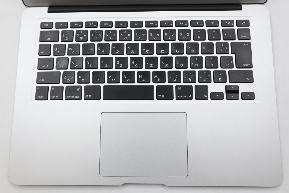 ☆全額返金保証！最速発送！【MacBook Air 13インチ 2017 i5 /8GB /256GB シルバー充放電80回 動作確認済】☆（202405-19534-PCkaitori）_画像3