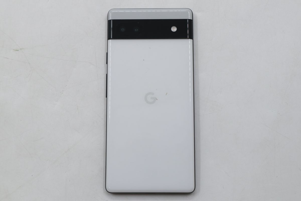 ★☆全額返金保証！最速発送！【Google Pixel 6a 128GB Chalk 動作確認済 美品】★☆（202404-05547-Skaitori）_画像1