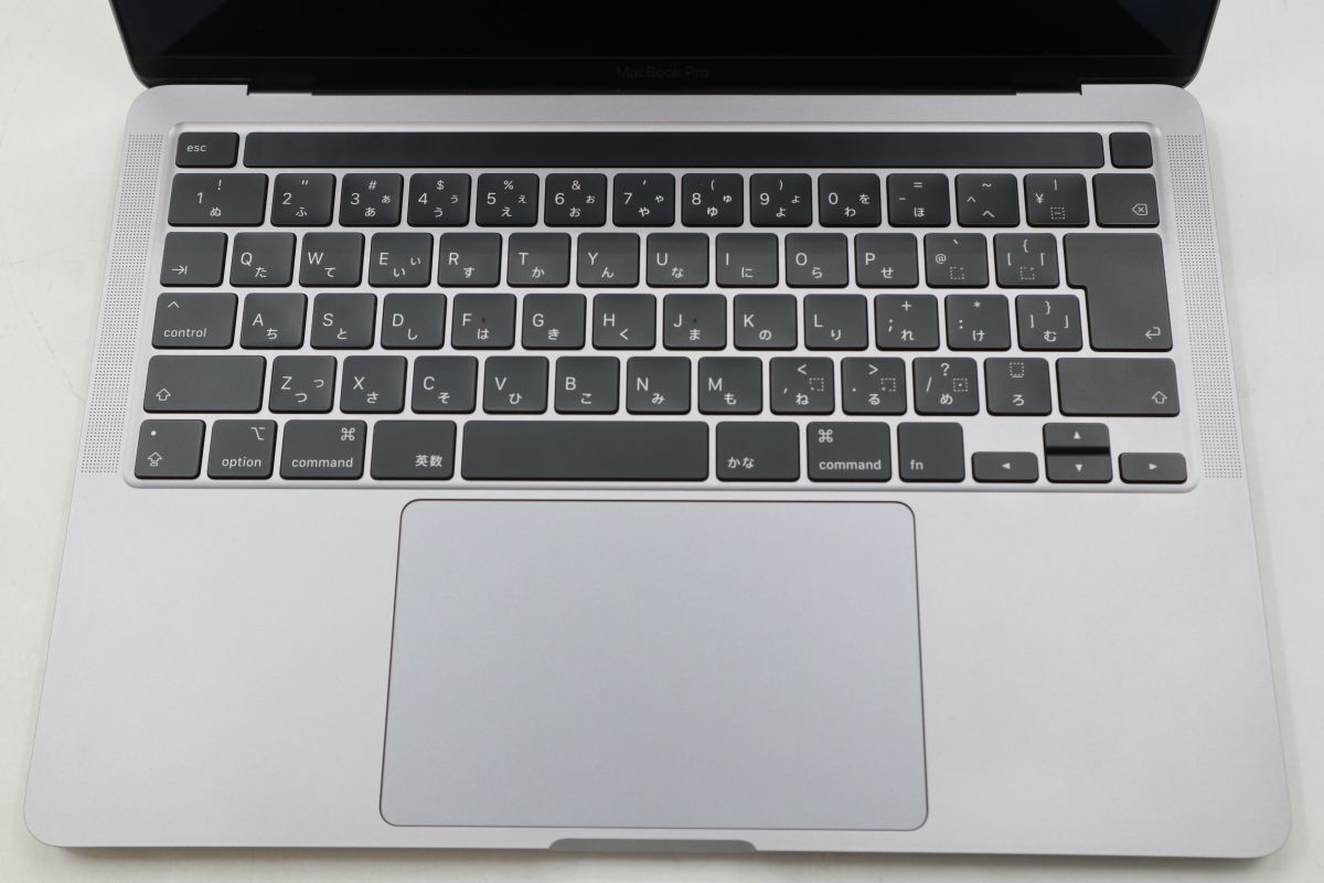 ☆全額返金保証！最速発送！【MacBook Pro 13 2020 i7 /16GB /256GB スペースグレイ 充放電75回 極美品】☆（202404-19663-PCkaitori）_画像3