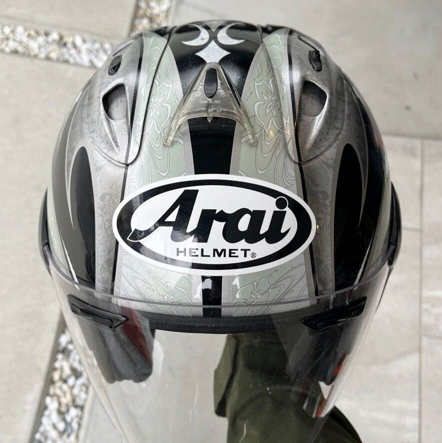 Arai アライ SZ-RAM4 KAREN カレン sz-ram4 ジェットヘルメット 57,58cm Mサイズの画像1