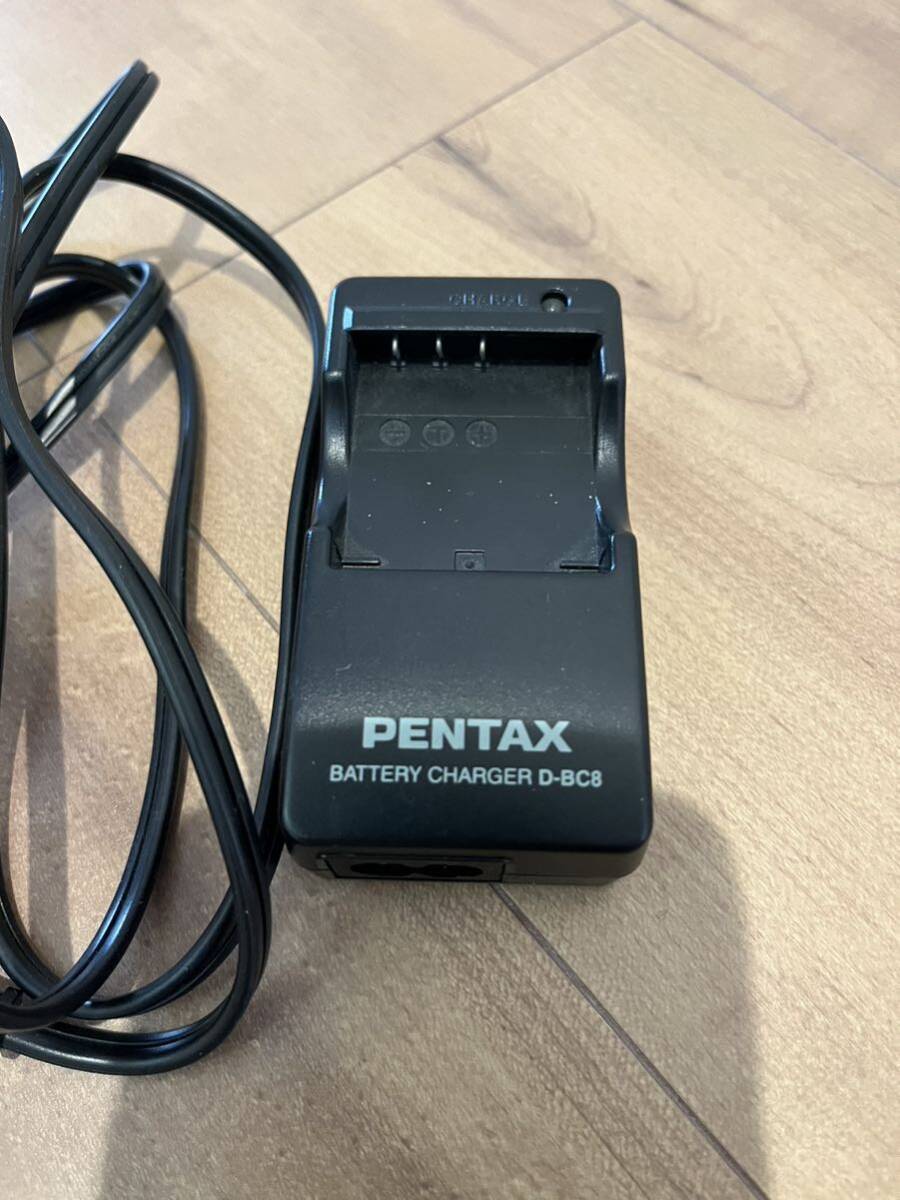 PENTAX バッテリー チャージャー D-BC8 中古品充電器 ペンタックスの画像2