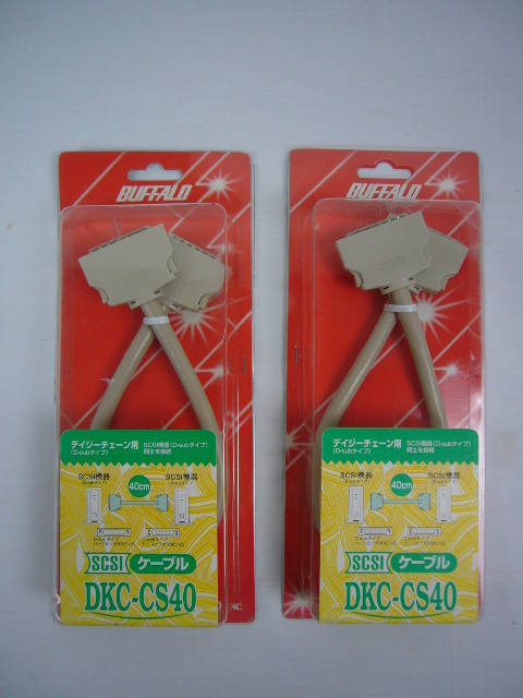 *BUFFALO SCSI cable DKC-CS40*( 2 ps )