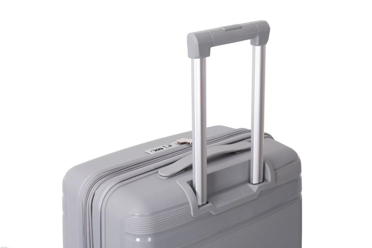 キャリーケース　スーツケース　Lサイズ　ブルー　青　軽量　静音　ナンバーロック　拡張機能　TSAロック 大容量