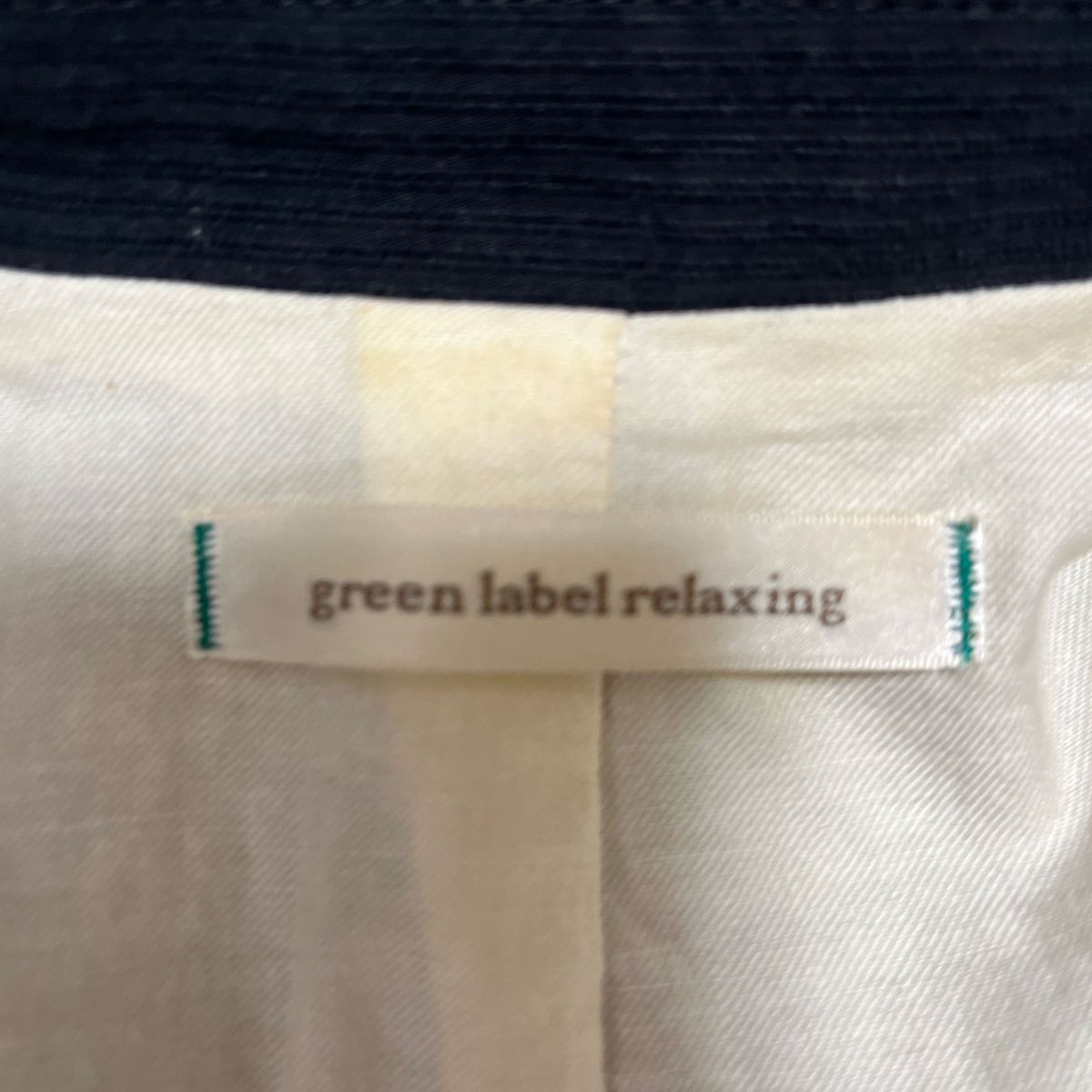 green label relaxing テーラードジャケット
