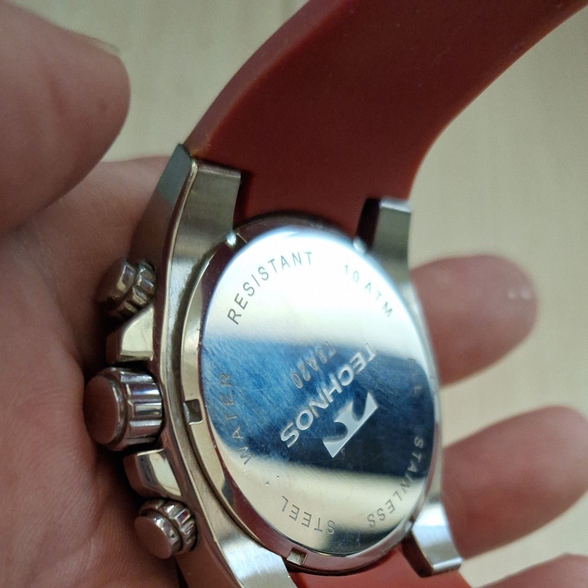 テクノスT8A20 クォーツ腕時計 TECHNOS