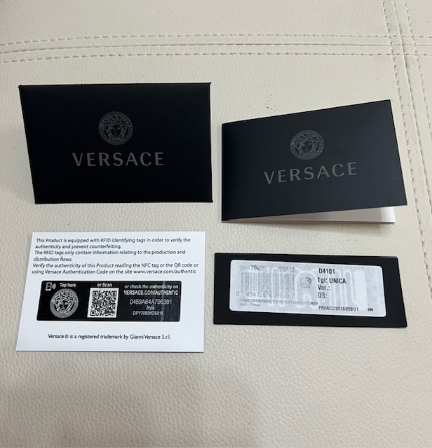 Versace ヴェルサーチェ iPhone X スマホケース 新品 #２_画像5