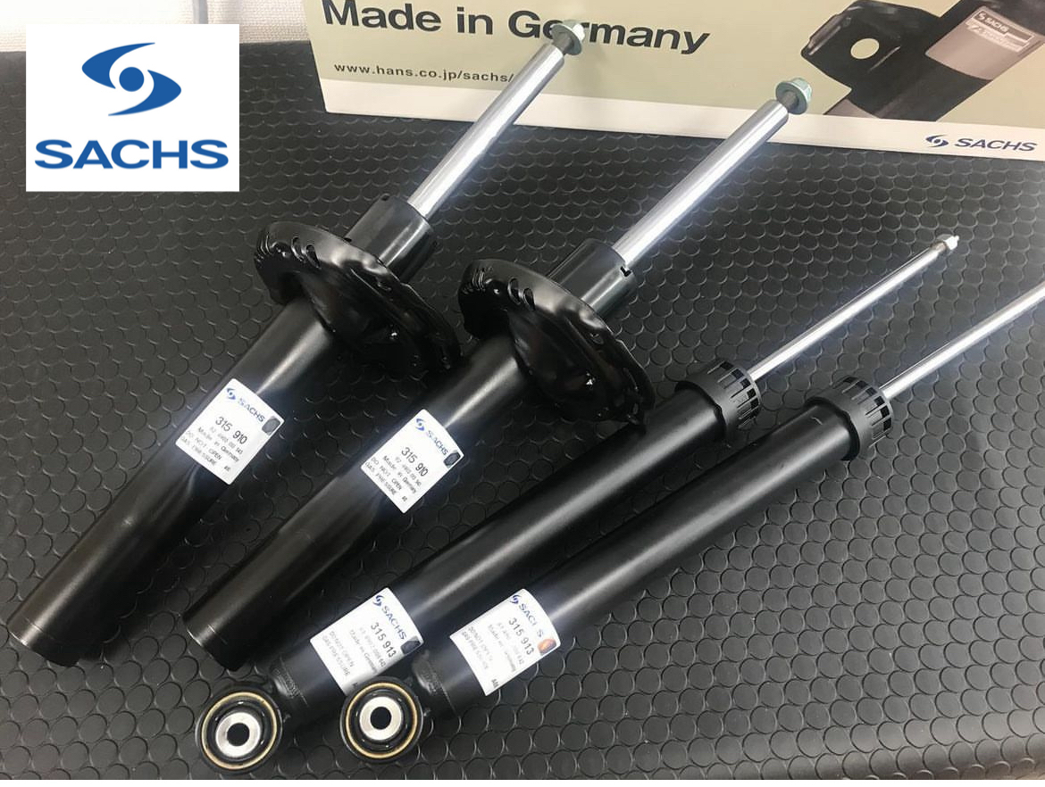 【正規品】SACHS ザックス製 メルセデスベンツ W169 A-class A170 A180 A200 ショックアブソーバー 4本セット F 315292 R 317337_画像1