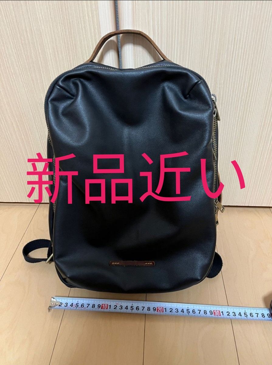 最終お値下げ ZELDNER メンズ/レディース 本革 牛革 リュック 最終お値下げ ZELDNER メンズ/レディース 本革 牛革 リュック