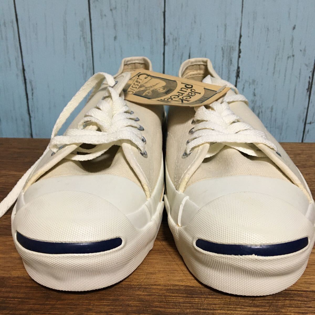 ヴィンテージUSA製 80s コンバース ジャックパーセル 27cm ビンテージ CONVERSE JACK PURCELLの画像7