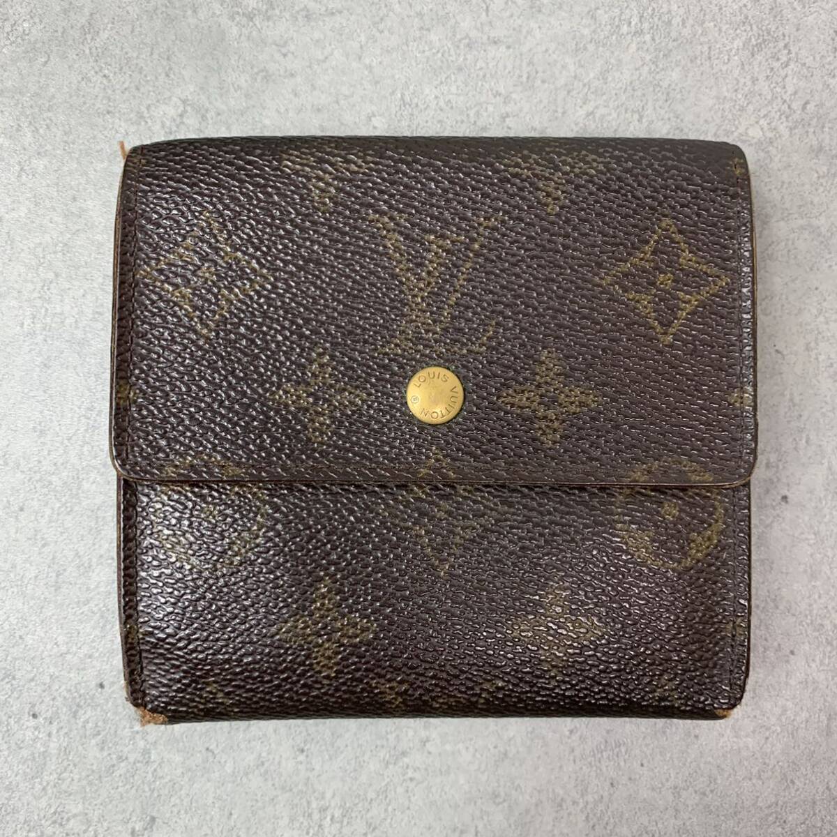 1円〜 LOUIS VUITTON ルイヴィトン LV 6点セット 長財布 折り財布 ウォレット コインケース タバコケース まとめ モノグラム ジャンク_画像4