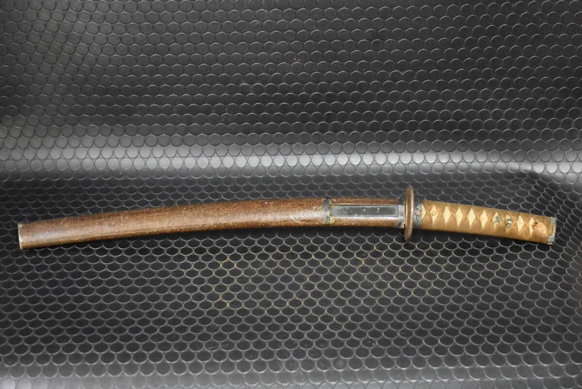 u. goods era thing armor Japanese sword .. sword fittings gold . fittings gold .. total length 66cm old work of art 