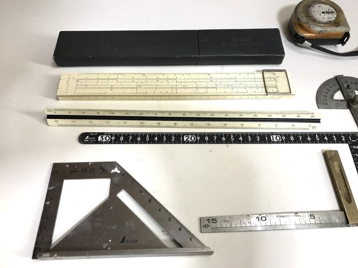  difference . gold together stop type skoya* protractor (sinwa)/ scale other used 