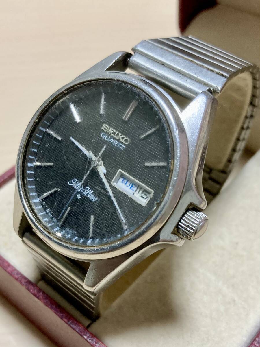 SEIKO QUARTS SILVER WAVE_画像2