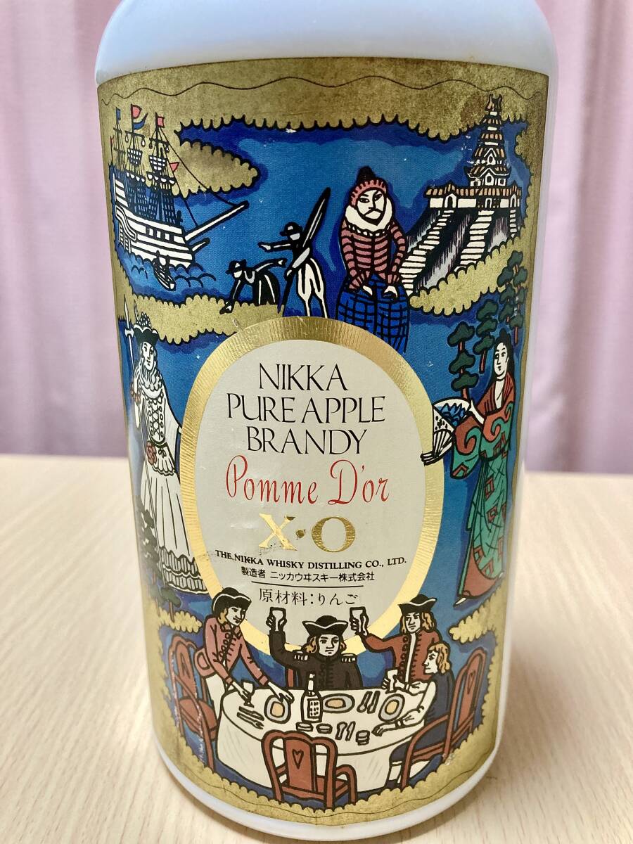 ニッカ NIKKA ポムドール XO APPLE BRANDY Pomme D'or 720ml ニッカ NIKKA ポムドール XO APPLE BRANDY Pomme D'or 720ml