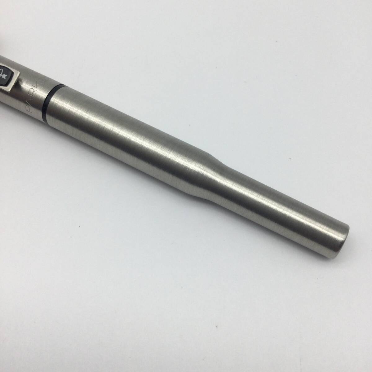 【3430】PARKER パーカー シルバー 万年筆 筆記用具 ペン_画像4