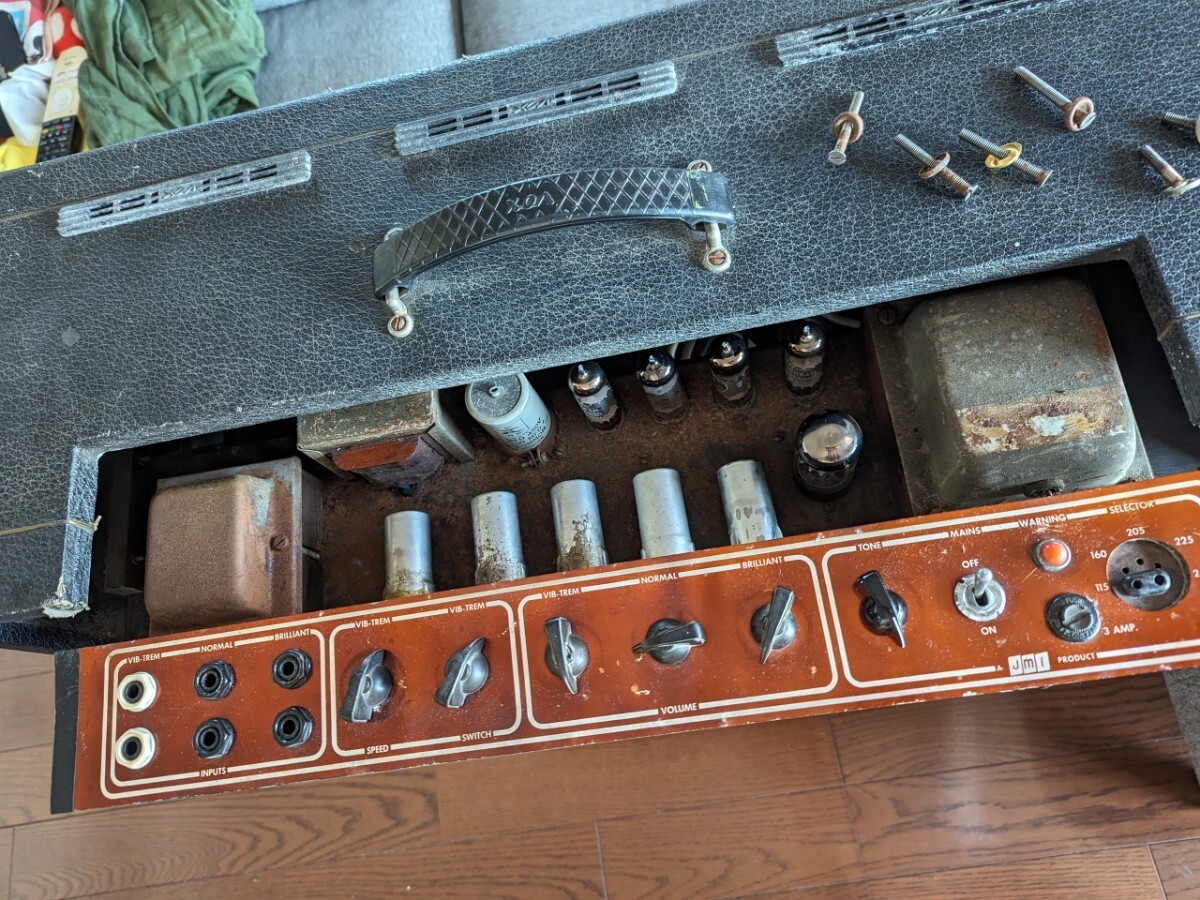 VOX AC30 Super twin head 1963年頃 Copper panel_画像6