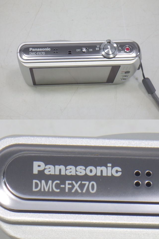 h4E088Z15 Panasonic LUMIX DMC-FX70 デジタルカメラ 動作確認済_画像7